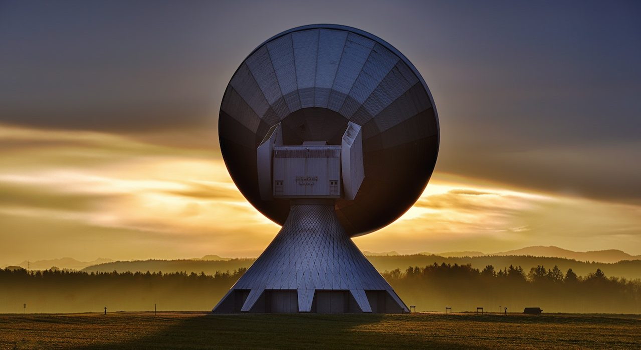 transmitter or satellite dish